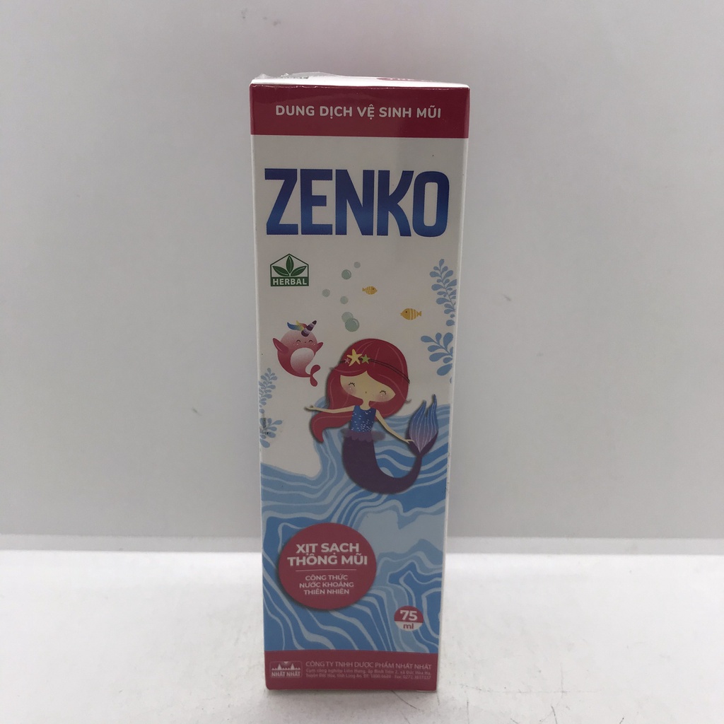 DUNG DỊCH VỆ SINH MŨI ZENKO TRẺ EM