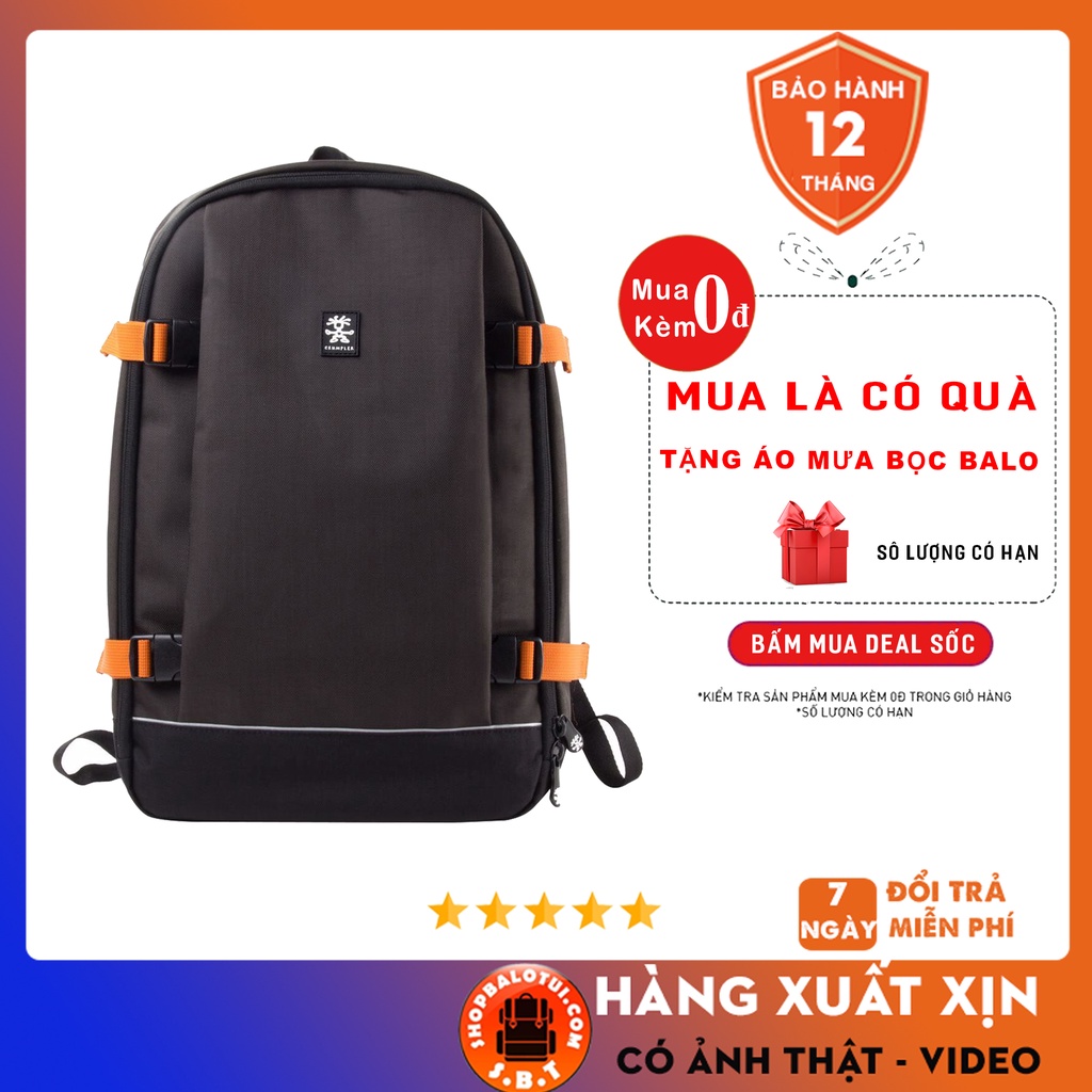 Balo máy ảnh Crumpler Proper Roady Full Photo, Ba lô máy ảnh có ngăn laptop Chống Nước Chống Sốc tốt