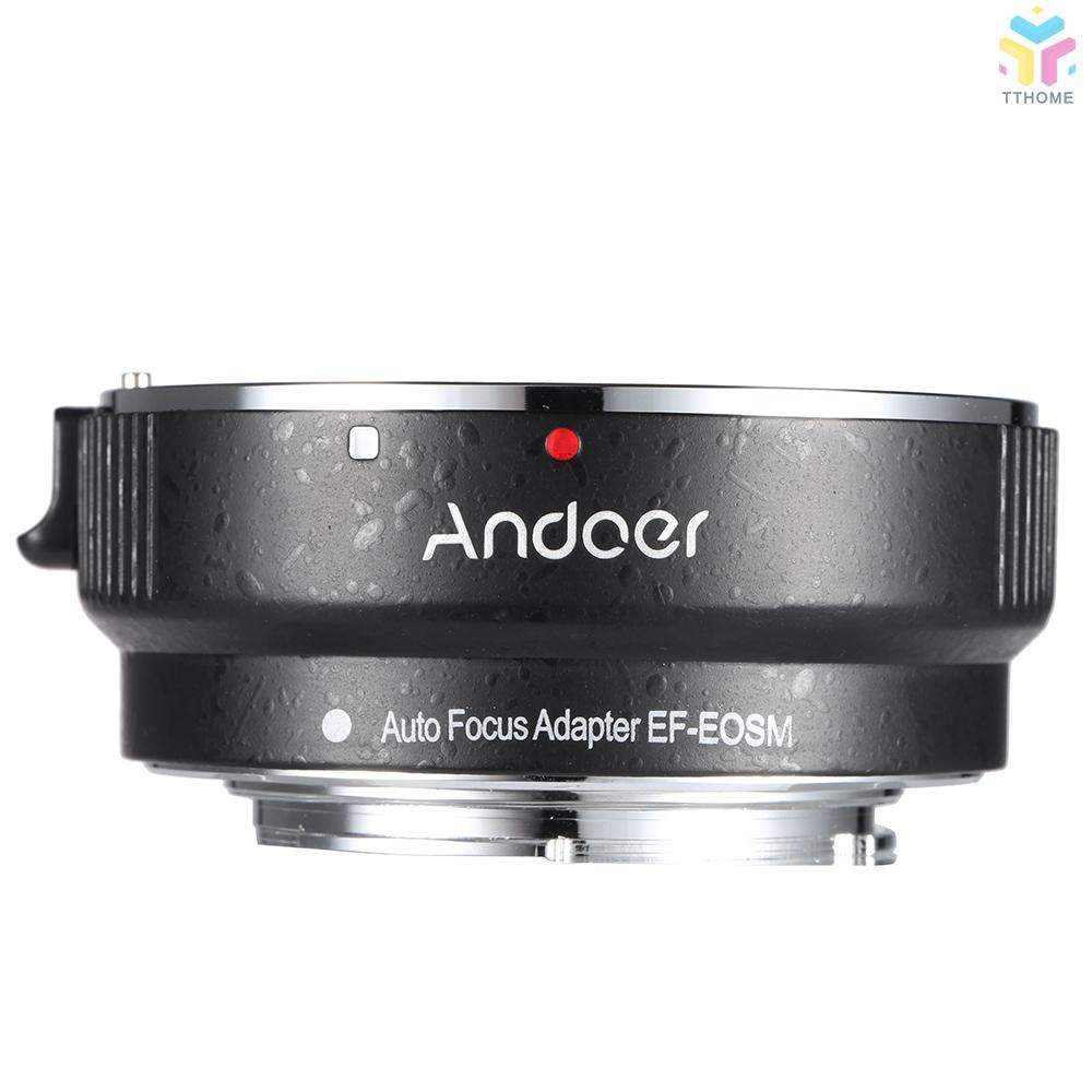 ANDOER Bộ Chuyển Đổi Ống Kính Máy Ảnh Cho Ef / Ef-S Series Lens Sang Eos M Ef-M M2 M3 M10