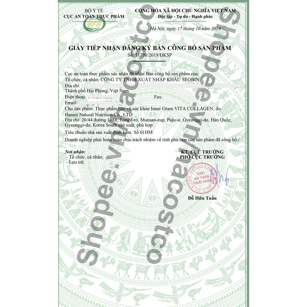 Viên Uống Cấp Nước Inner Gram Vita Collagen 60 viên Hàn Quốc - Hỗ trợ đẹp da Daycell Bio | BigBuy360 - bigbuy360.vn