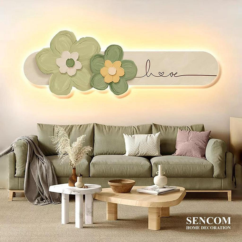 Tranh Đèn Led Tráng Gương Cao Cấp, Decor, Trang Trí Phòng Khách, Showroom, Quán Ăn, Spa, Phòng Trẻ Em