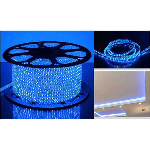 Cuộn 100 mét đèn led dây 3014 trang trí trong nhà, ngoài trời
