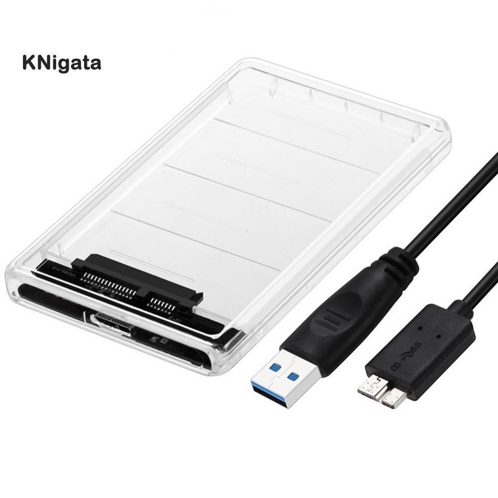 Hộp Đựng Ổ Cứng Ssd 2.5 Inch Chuyển Đổi Usb 3.0 Sang Sata Tốc Độ Cao | BigBuy360 - bigbuy360.vn