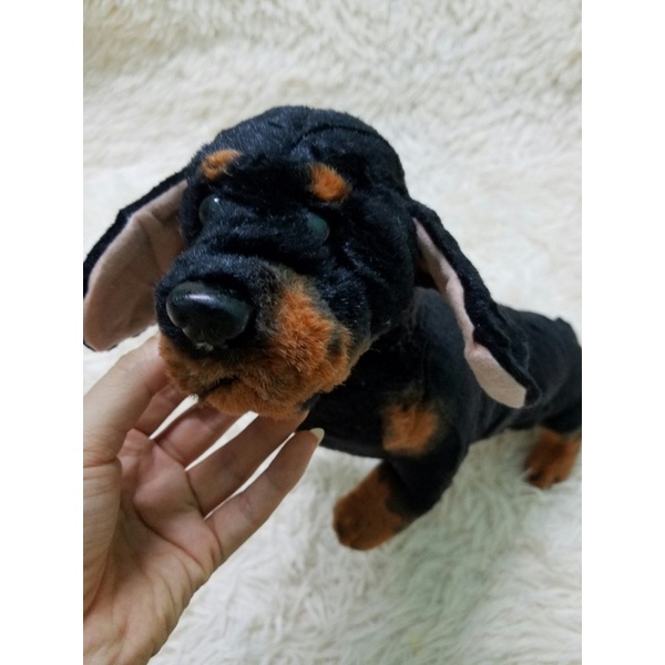 Gấu bông con chó lạp xưởng xúc xích như thật 40cm