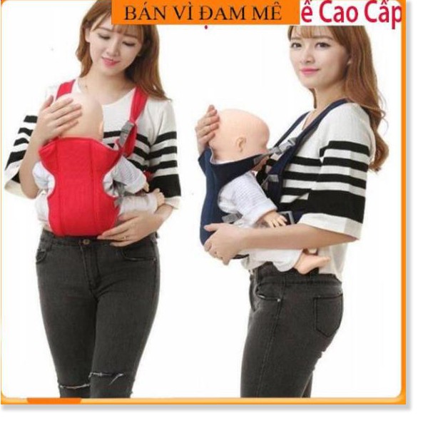 ✔️ Siêu sale - Hàng Chính hãng Đai Em Bé, Địu Em Bé Sơ Sinh, Địu 4 Tư Thế Của Nhật