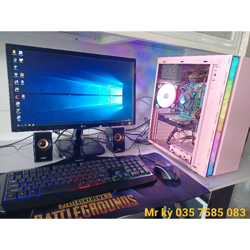 Bộ PC Gaming Led/ Core i5/ Ram 8G/ GTX 650/Màn hình 22in