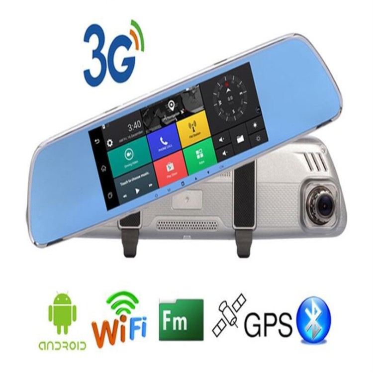 Camera Hành Trình-Chính Hãng-V200-Gương-Lùi-FullHD-3G-Tiếng Việt