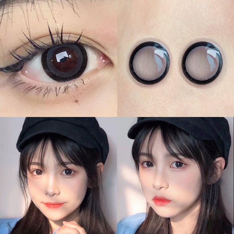 2 parts=1 pair of xà kính liên lạc cấp độ Belt  14.5 mm kính lớn mắt14.5 mm thoải mái tự nhiên Dùng đồng tử xinh đẹp