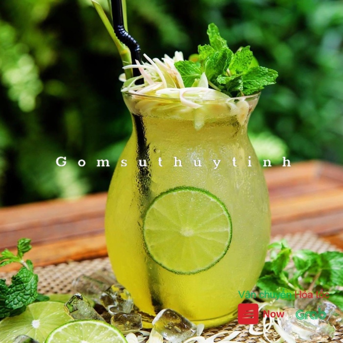 Bình bông lọ hoa thủy tinh/ Ly thuỷ tinh bầu dục nhỏ 480ml