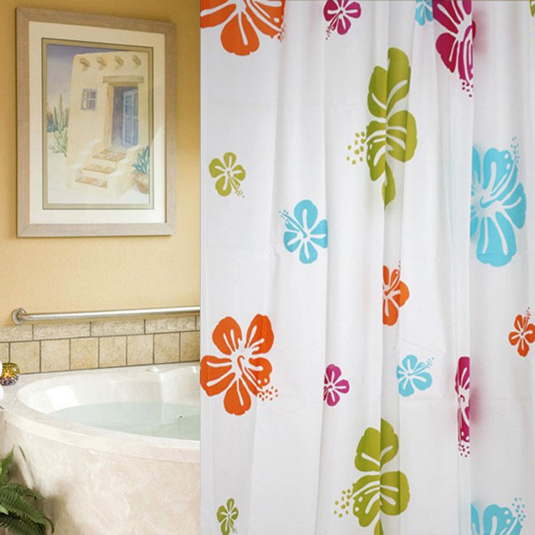 Rèm Cửa Nhà Tắm Peva Cao Cấp Decor Nhiều Họa Tiết Đẹp Cá Tính Chống Nước