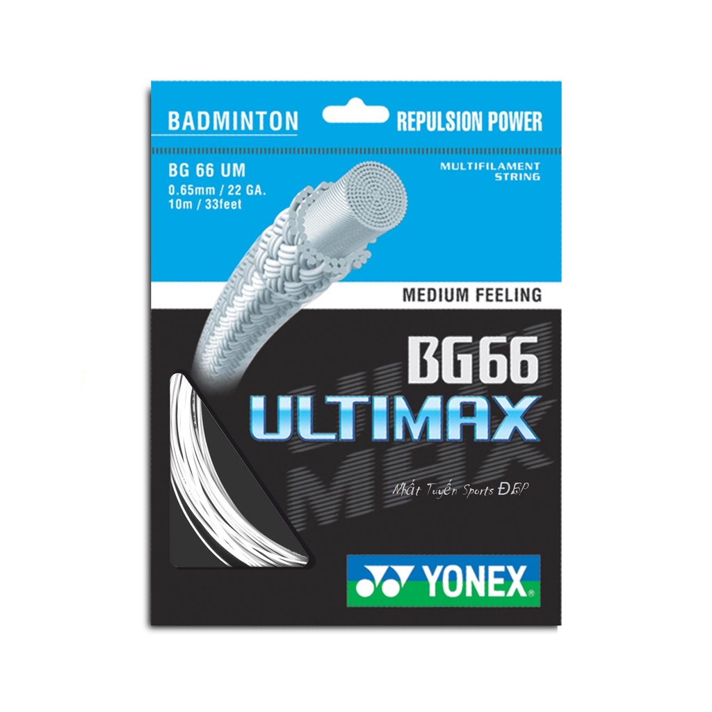 Dây cước đan vợt cầu lông Yonex BG66 Utimax