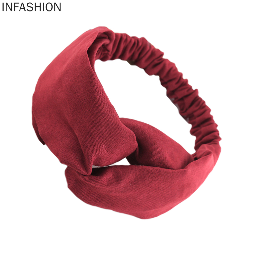 Băng Đô Cài Tóc Co Dãn Thời Trang Cho Nữ