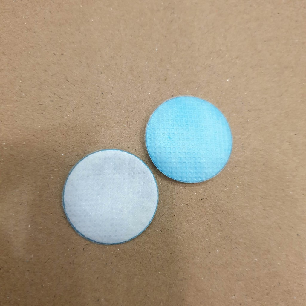 Khẩu trang Xiaomi Purely combo tấm / miếng lọc thay thế (gồm 1 tấm lót trắng và 2 tấm lọc tròn nhỏ xanh) (hình thật) | BigBuy360 - bigbuy360.vn