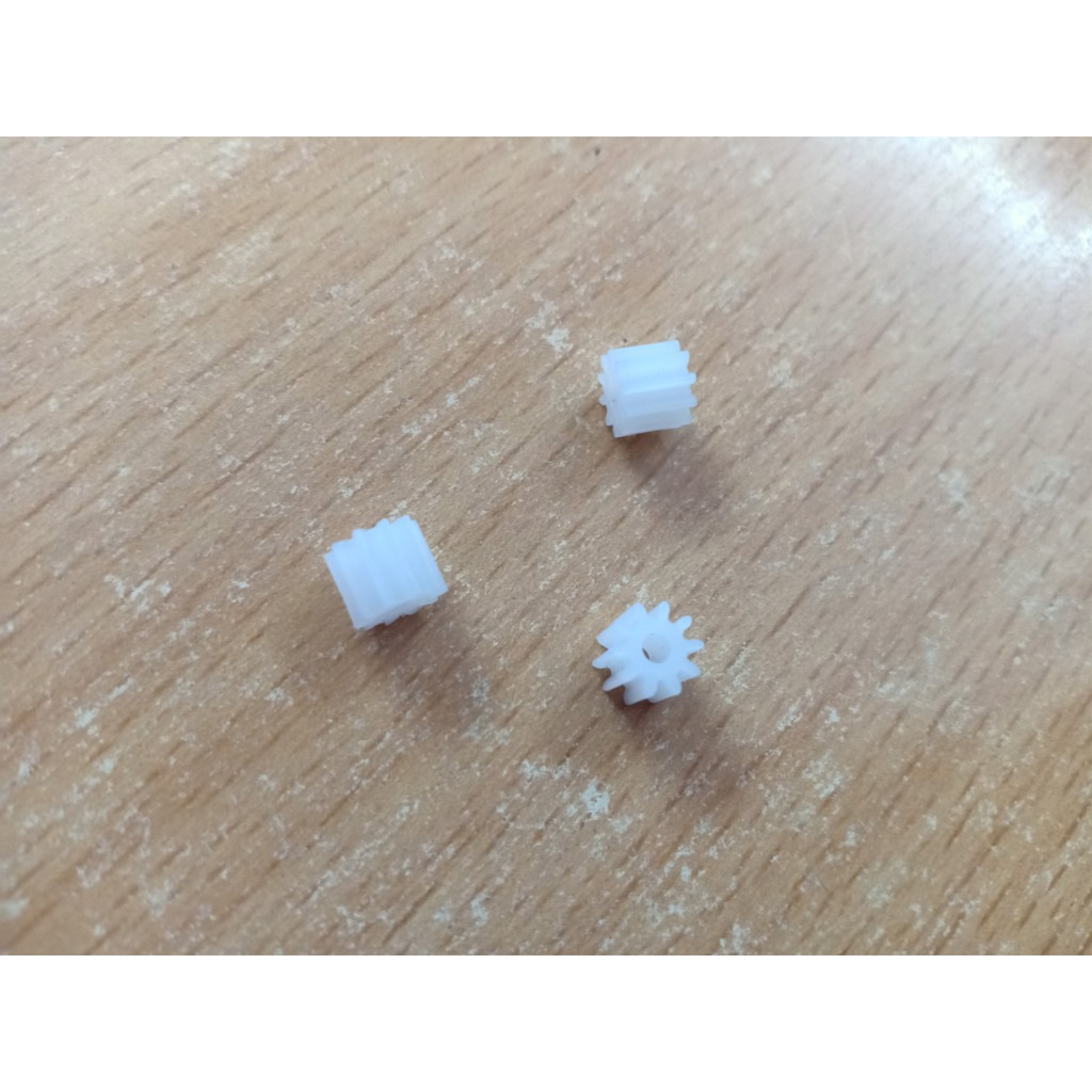 Bánh răng 10 răng trục 2mm chế tạo DIY, hàng chất lượng cao giá thành hợp lý,hàng mới 100%