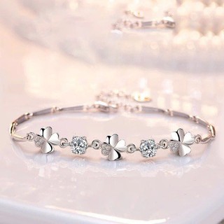 Lắc tay cỏ 4 lá siêu xinh