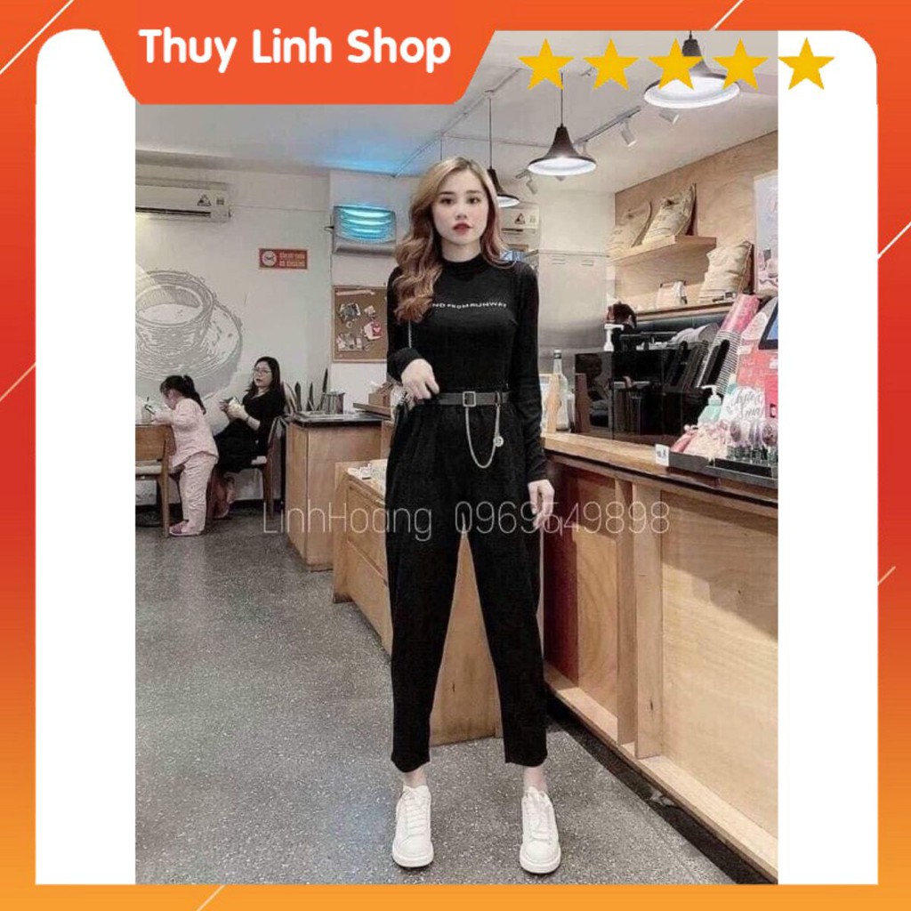 Quần Baggy Nhung Tăm Vải Dày Ấm KHÔNG KÈM ĐAI [Thùy Linh Shop]