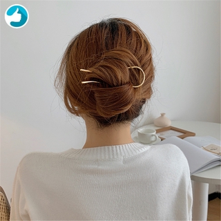 Kẹp tóc hình chữ U gợn sóng thời trang cho salon tóc