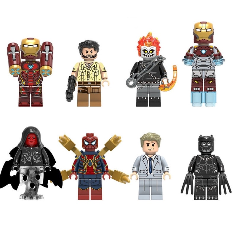 [Mã LIFETOYS1 giảm 30K đơn 99K] Mô hình GOROCK hình các nhân vật phim siêu anh hùng của Marvel