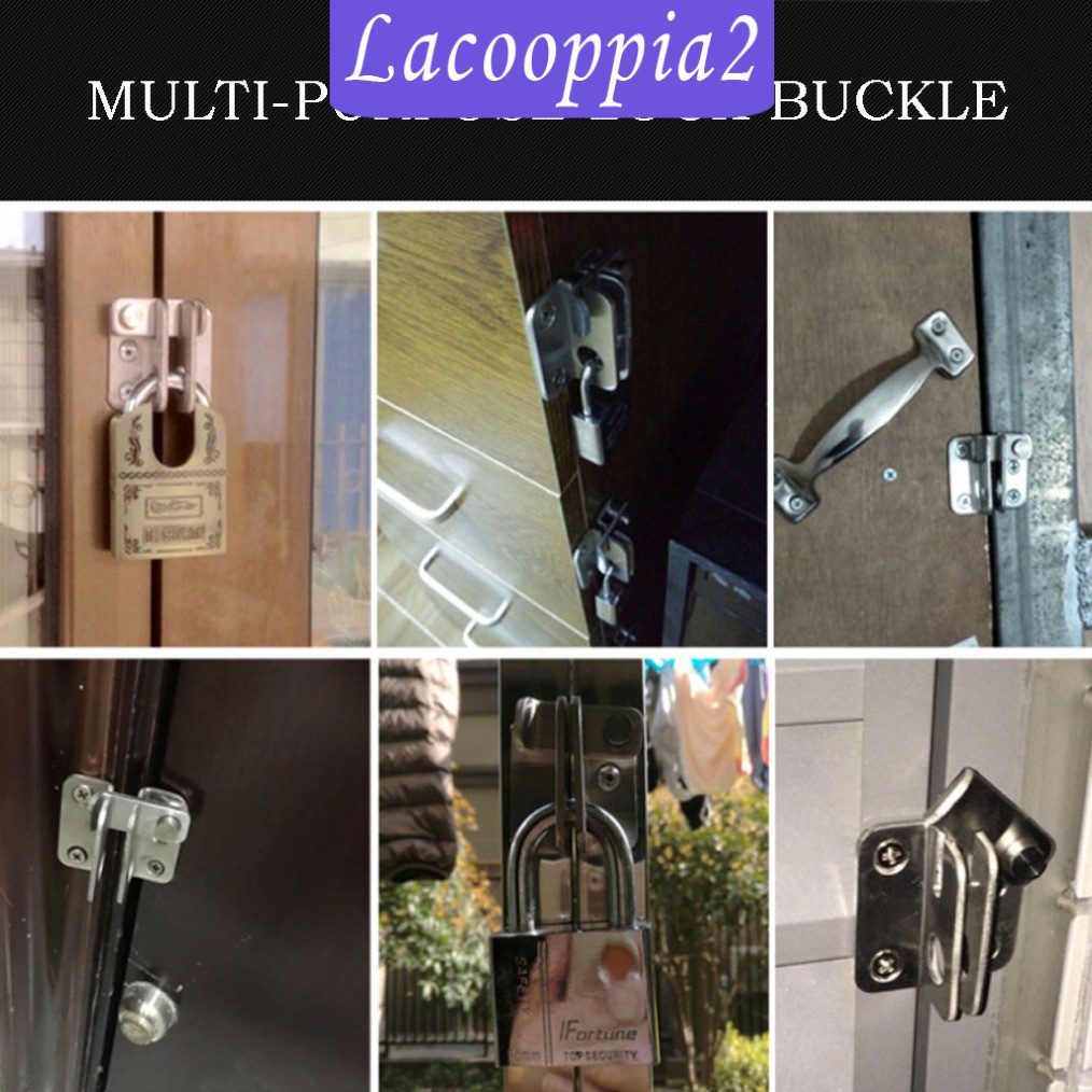 Stainless Steel Door Catch Latch Lock for Home Furniture Cabinet Cupboard