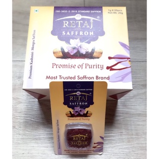RETAJ saffron Ấn Độ nhập khẩu 100%