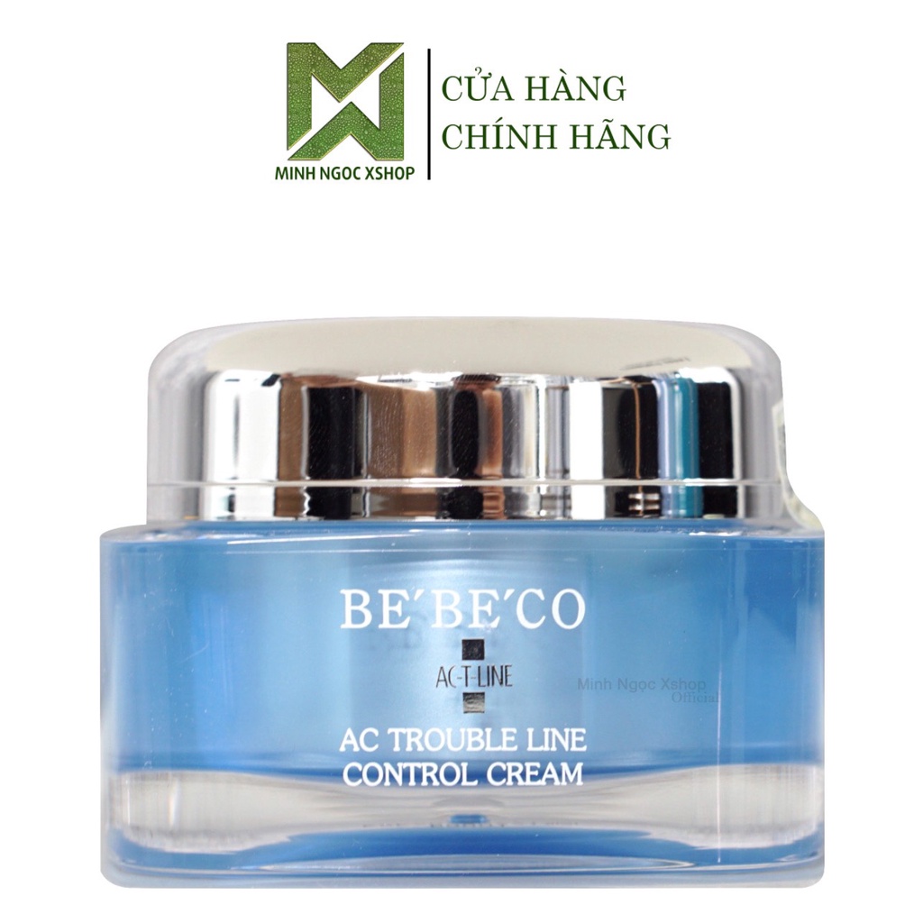 Bộ sản phẩm sữa rửa mặt - toner - kem dưỡng BEBECO dành cho da dầu mụn