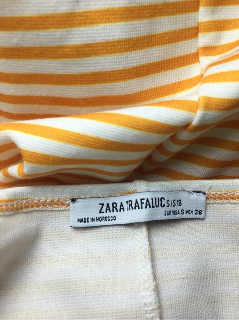 Đầm 2 dây Zara Trafaluc auth size S-USED