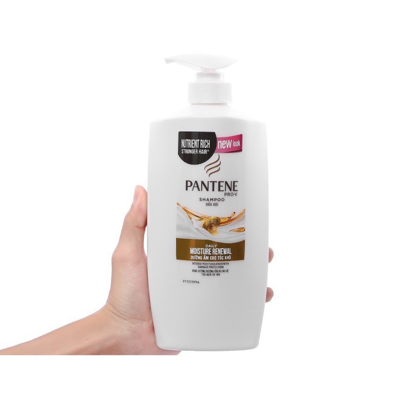 Dầu gội PANTENE dưỡng ẩm cho tóc khô 900g việt nam(mầu vàng)