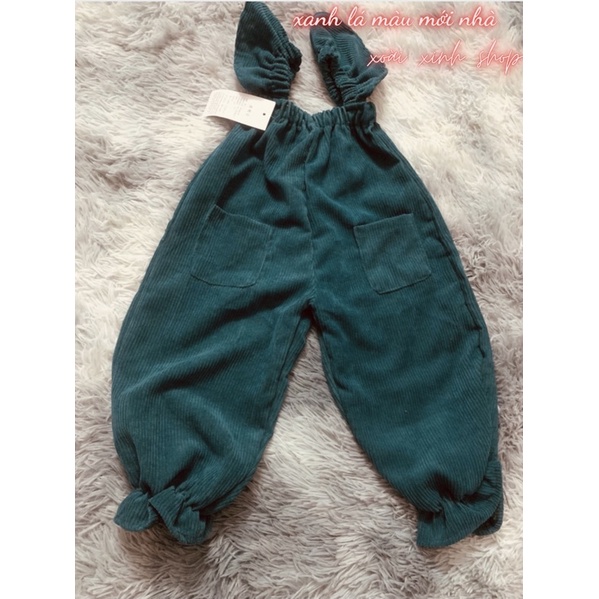 Sét yếm nhung siêu đáng yêu cho bé gái từ 8-22kg💋