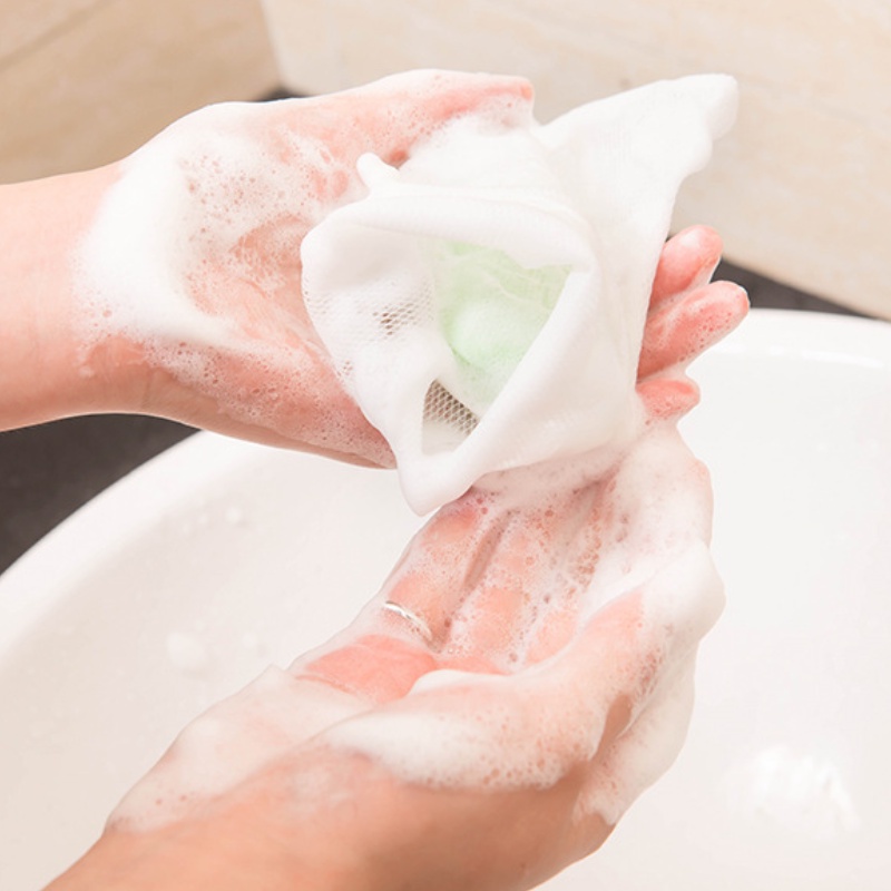 [Hàng mới về] Lưới tạo bọt xà phòng rửa mặt tiện lợi
