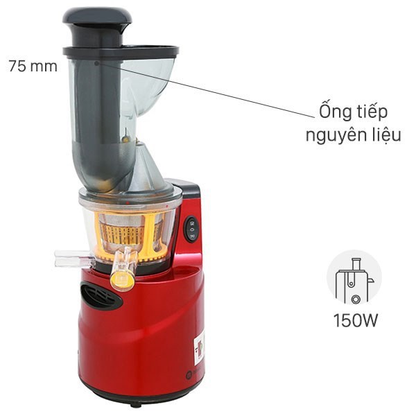 Máy ép trái cây tốc độ chậm Mishio MK60