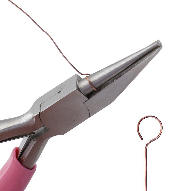 Kìm Dây Lõm Tròn Mini Chính Xác Cao Chuyên Dụng Làm Trang Sức DIY