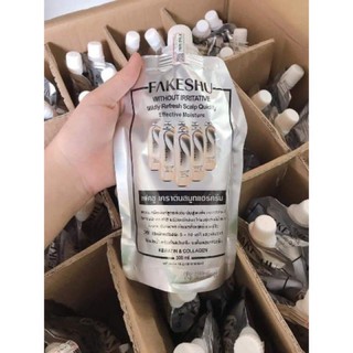 Hấp phủ lụa tơ tằm phục hồi tóc Fakeshu 500ml