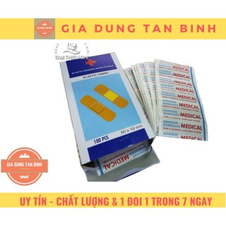 băng cá nhân hộp 100 cái