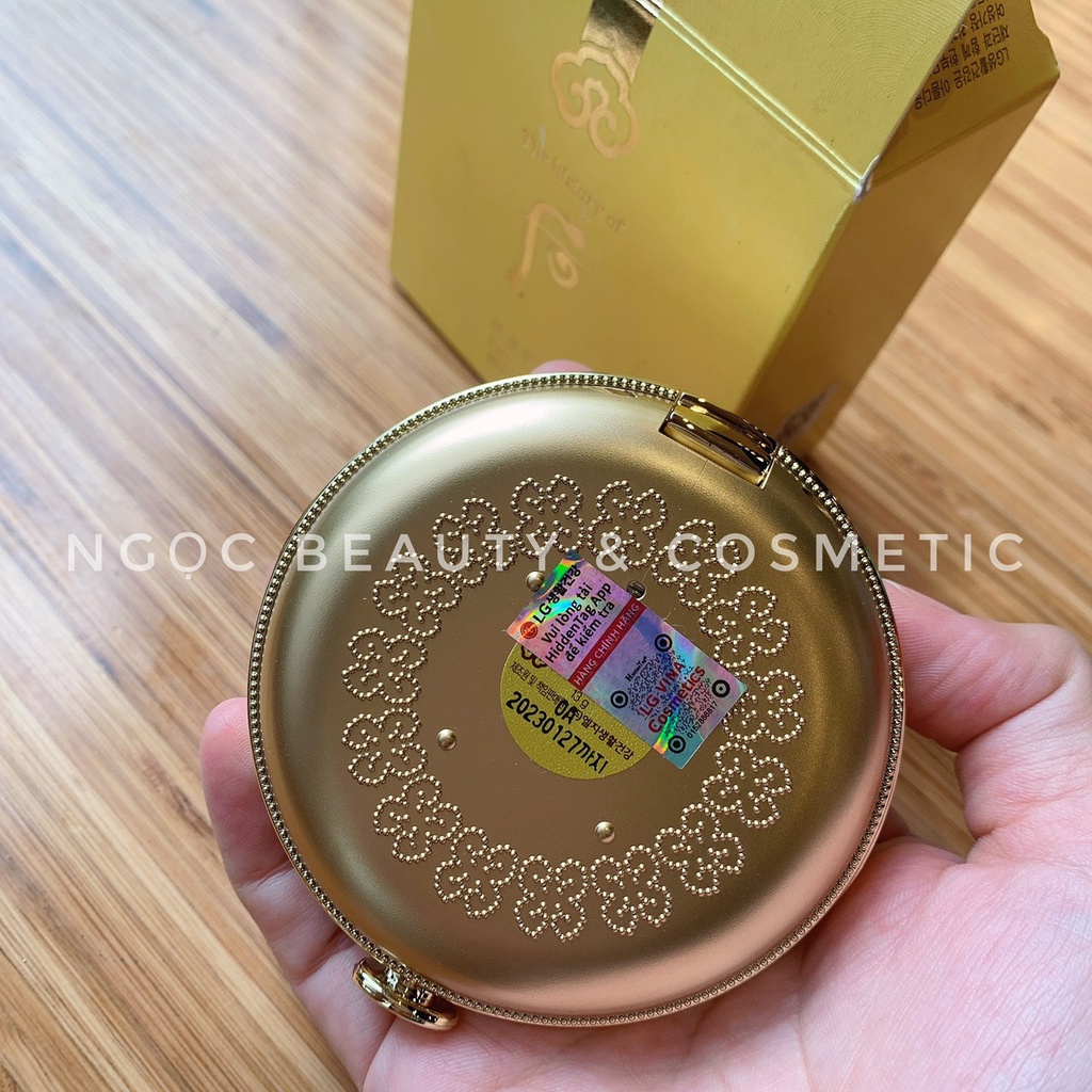 [HÀNG CÔNG TY BAO CHECK TEM CHÍNH HÃNG] Phấn phủ Whoo vàng – Whoo Gongjinhyang Mi Powder Pact SPF30/PA++