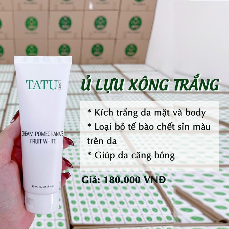 Kem Ủ Trắng Săn Chắc Da dành cho da mặt và toàn thân