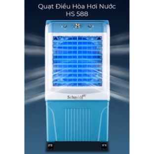 Quạt điều hoà hơi nước Nineshield HS-588A dung tích lớn 45L,Quạt hơi nước điều hoà không khí công suất lớn