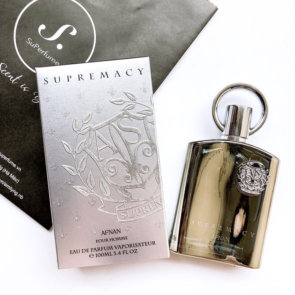 [ Mẫu thử ] Nước hoa Afnan Supremacy Silver 10ml EDP / Chuẩn authentic