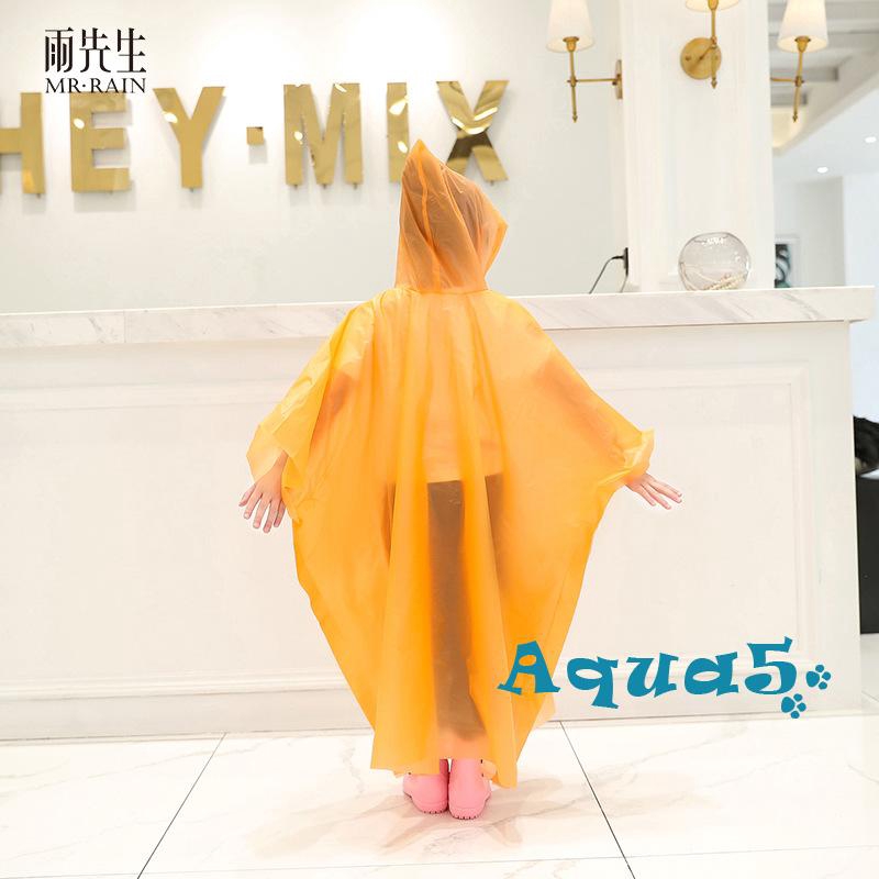 Áo mưa họa tiết hoạt hình xinh xắn cho bé gái