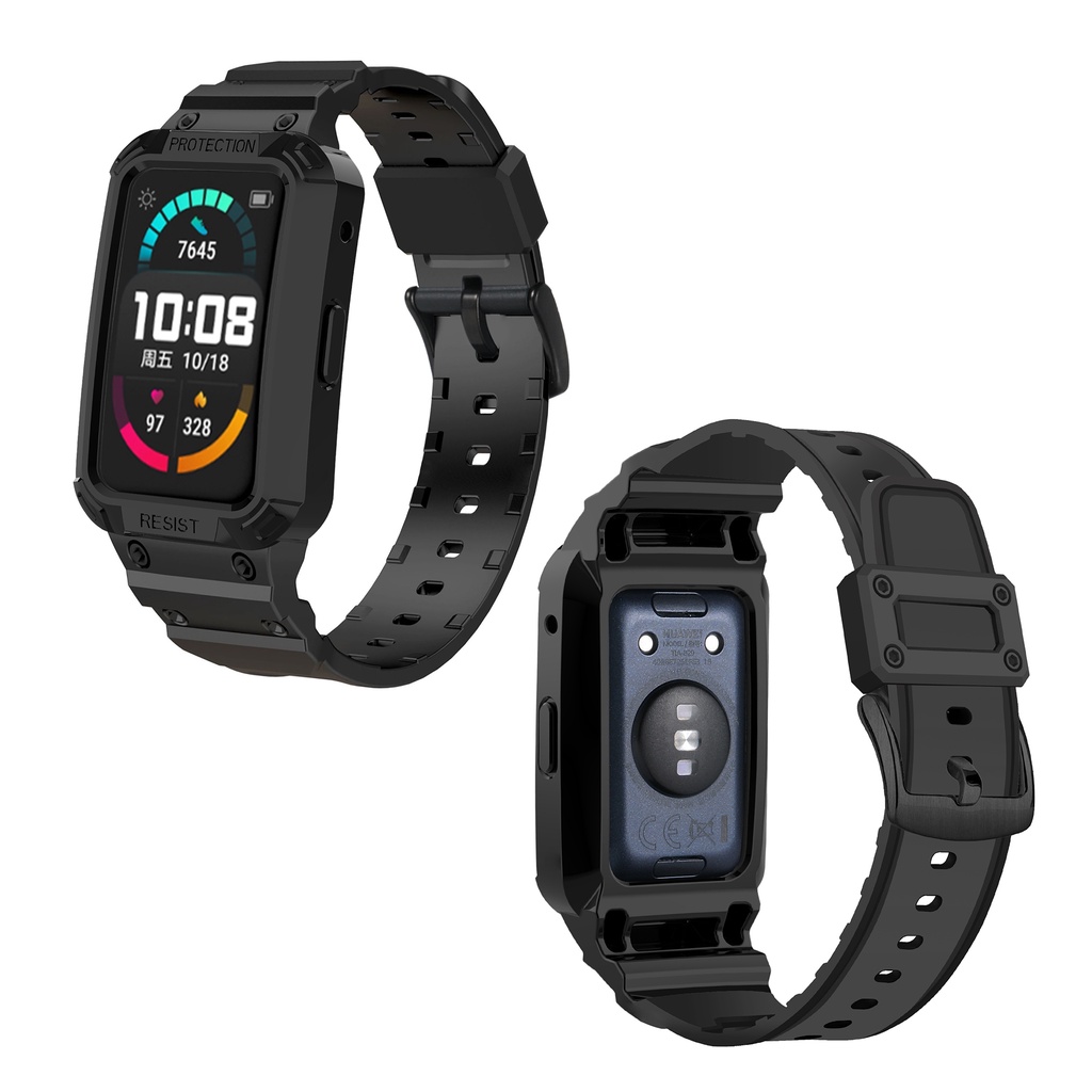 Dây Đeo Silicon Mềm Cho Đồng Hồ Thông Minh Huawei Band 7 6 Fit Honor ES