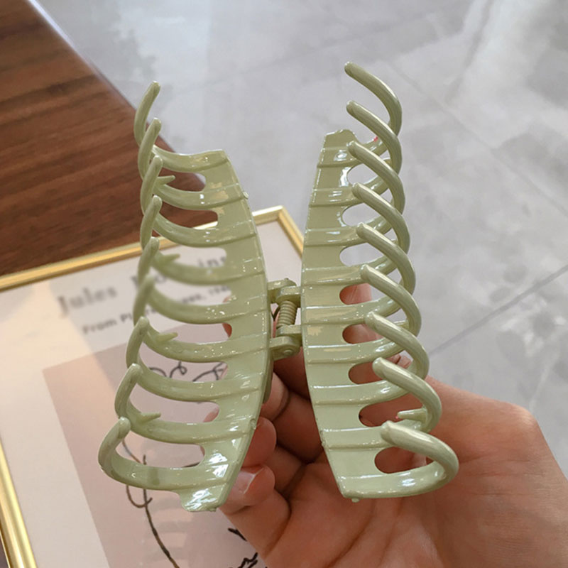 Kẹp tóc càng cua màu kẹo 10.8cm