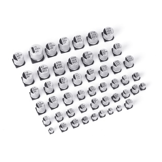 SET 5 CON Tụ nhôm 220uf25v chân dán SMD Capacitor