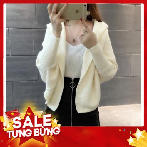 Áo khoác len cánh dơi thời trang Hàn Quốc -Hàng nhập khẩu