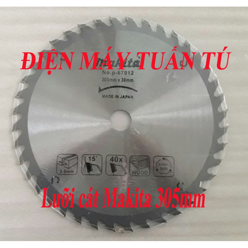 Lưỡi cưa gỗ Makita-D305mm