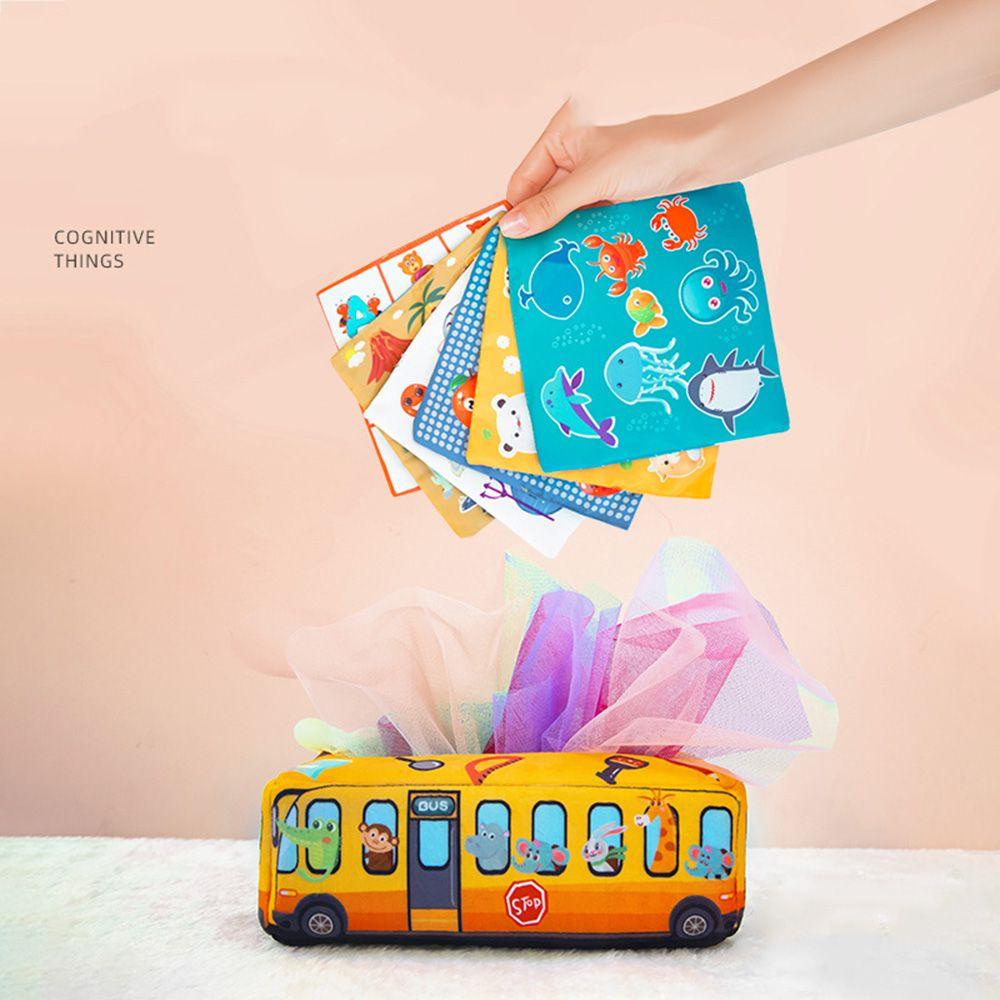 Hộp Khăn Giấy Luyện Tập Ngón Tay Theo Phương Pháp Montessori Cho Bé