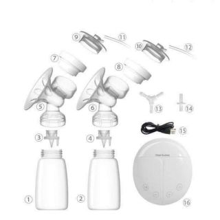 MÁY VẮT SỮA ĐIỆN ĐÔI REAL BUBEE