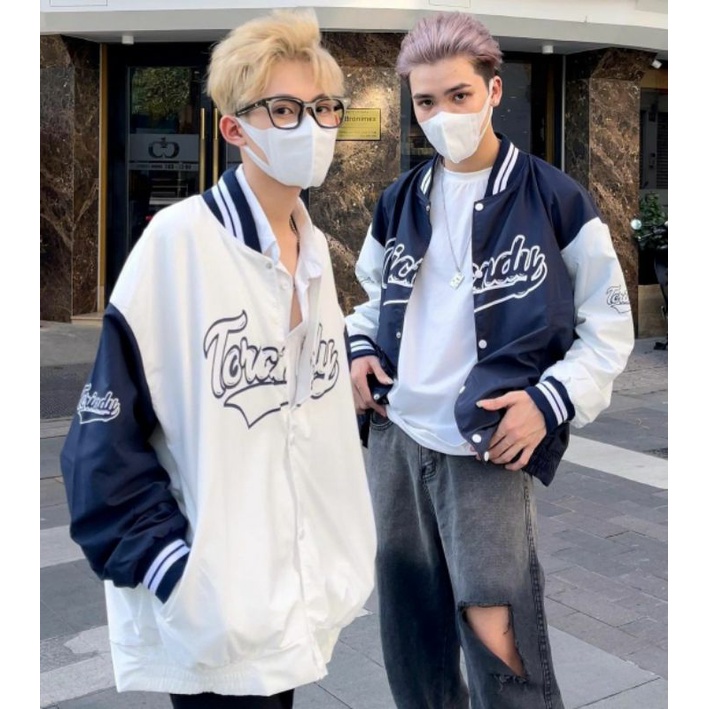 Áo Khoác Bomber Varsity Jacket Ulzzang Unisex Form Rộng - Sayhey Clothing