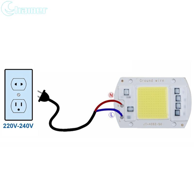 Chip đèn LED thông minh 180 ° 20W 30W 50W 220V