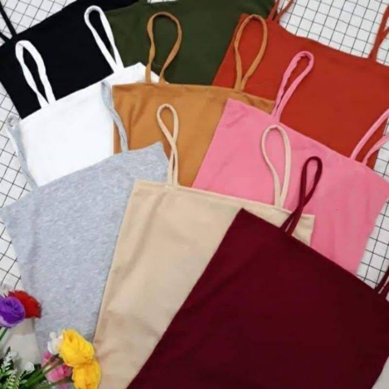 ÁO 2 DÂY CROTOP NỮ - ÁO DÂY NGANG NỮ