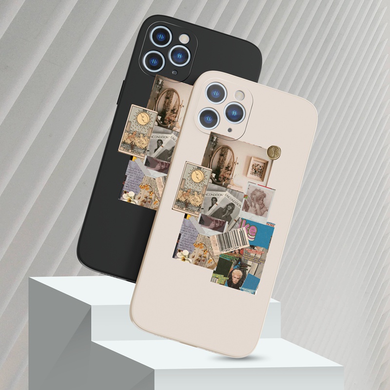 Ốp lưng iphone Ốp lưng iphoneỐp điện thoại silicone mềm chống sốc thích hợp cho iPhone 11 Pro 1312 Pro max XR XS max 8 7 Plus