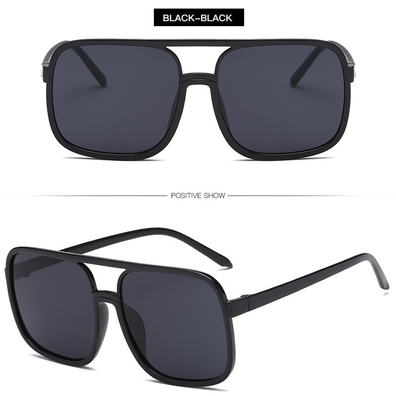 Kính Mát Gọng Vuông Bản To Chống Tia Uv Thời Trang Cho Nữ | BigBuy360 - bigbuy360.vn